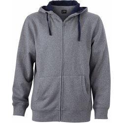 Hoodie med lynls /httetrje Men&acute;s Lifestyle Zip-Hoody