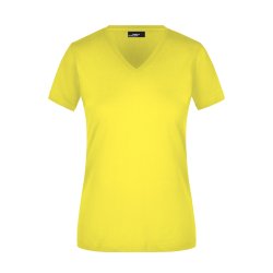 Dame T-Shirt Ladie&acute;s Slim Fit V-T