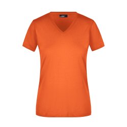 Dame T-Shirt Ladie&acute;s Slim Fit V-T