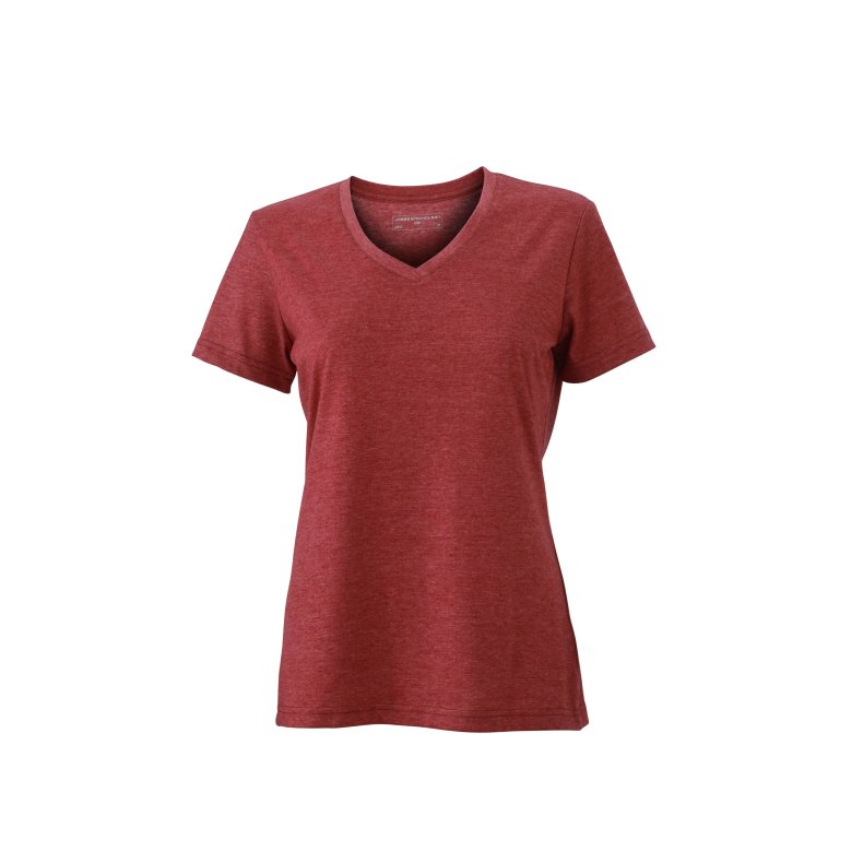 T-Shirt  Ladie&acute;s Heather T-shirt Wine-melange S