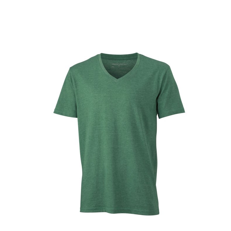 T-Shirt Unisex Heather look  Green-melange XL