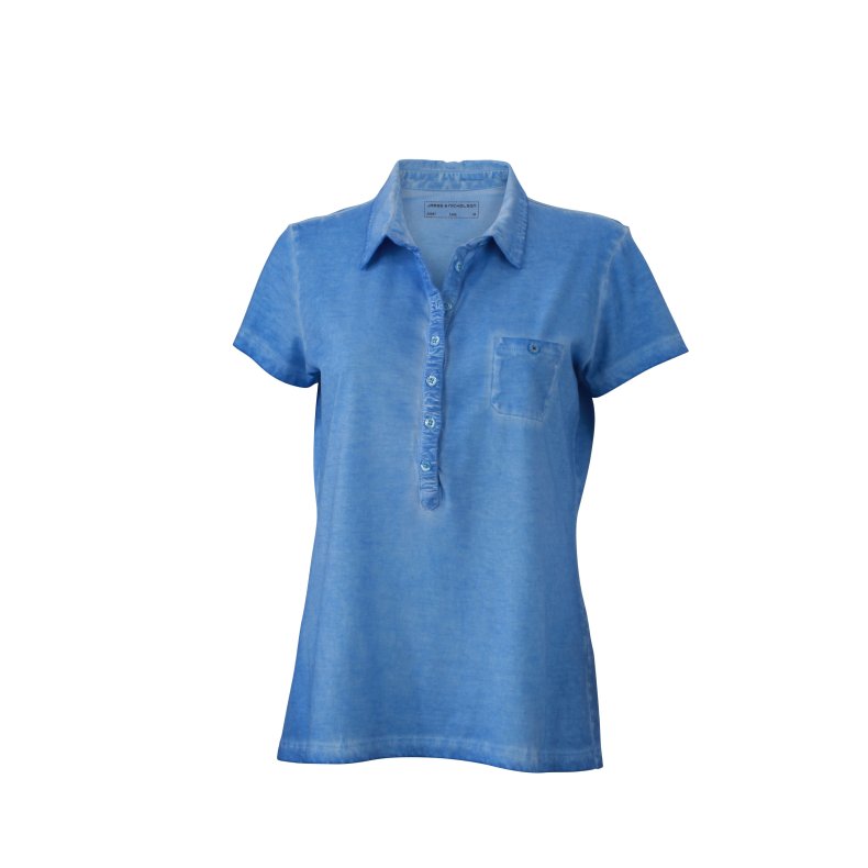 Dame Polo / Ladies Gipsy Polo - Horizon-blue