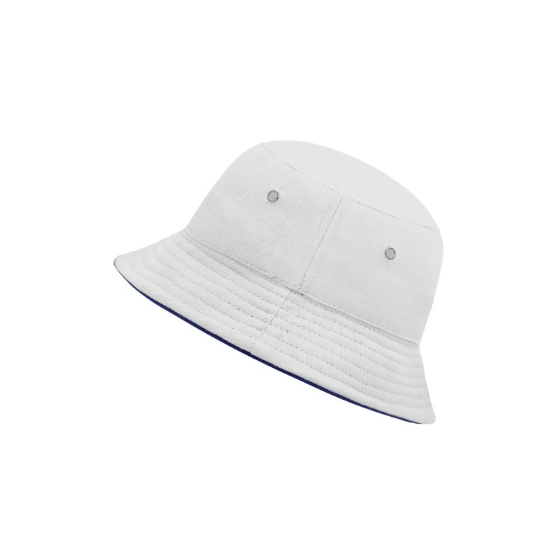 B�llehat til junior/b�rn, den klassiske b�llehat White/Navy