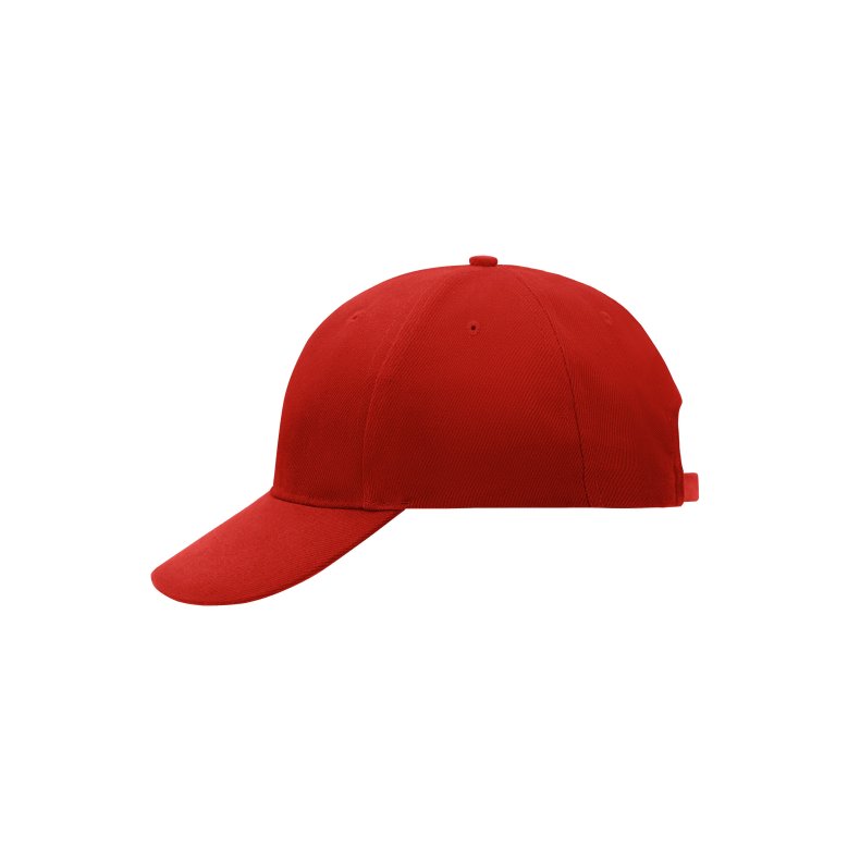 Kasket - 6 Panel Cap laminated Red