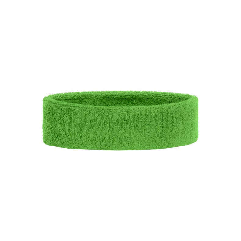 Svedb�nd Terry Headband Lime-green