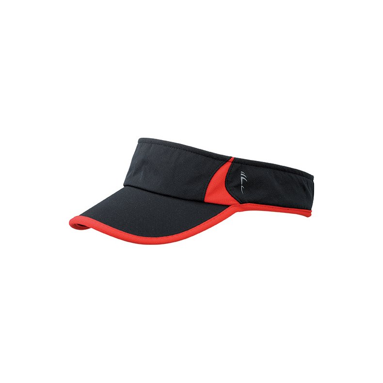 Running Sun Visor - Black/Red