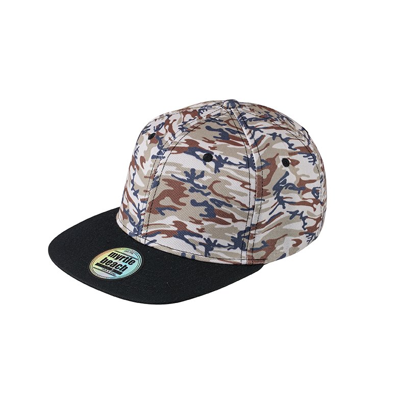 Crown Printed Pro Cap - Camouflage/Black