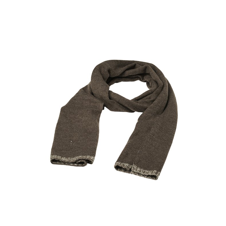 Trklde Traditional Scarf - Brown-melange/Beige