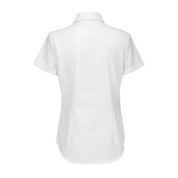  Dame skjorte Oxford SSL /B&C Women - White