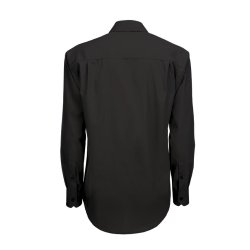 Herre skjorte Smart LSL /B&C - Black