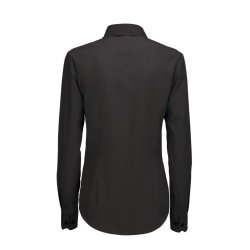 Dame skjorte Smart LSL /Women B&C  - Black
