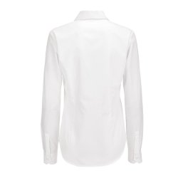 Dame skjorte Smart LSL /Women B&C - White