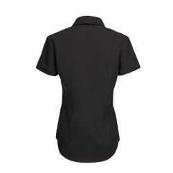 Dame skjorte Smart SSL /Women B&C - Black