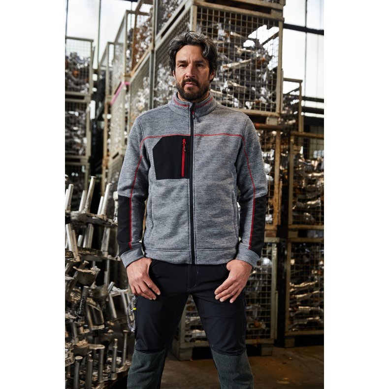 L�kker tyk tr�je med lynl�s. Fra str. XS til 6XL JN1818