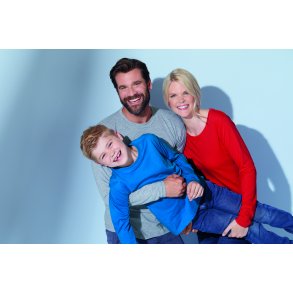 Dame Lang�rmet T-shirt i single Jersey JN903
