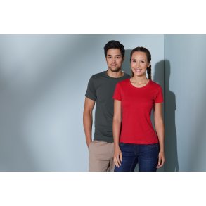 Dame T-Shirt i Slim Fit- JN971