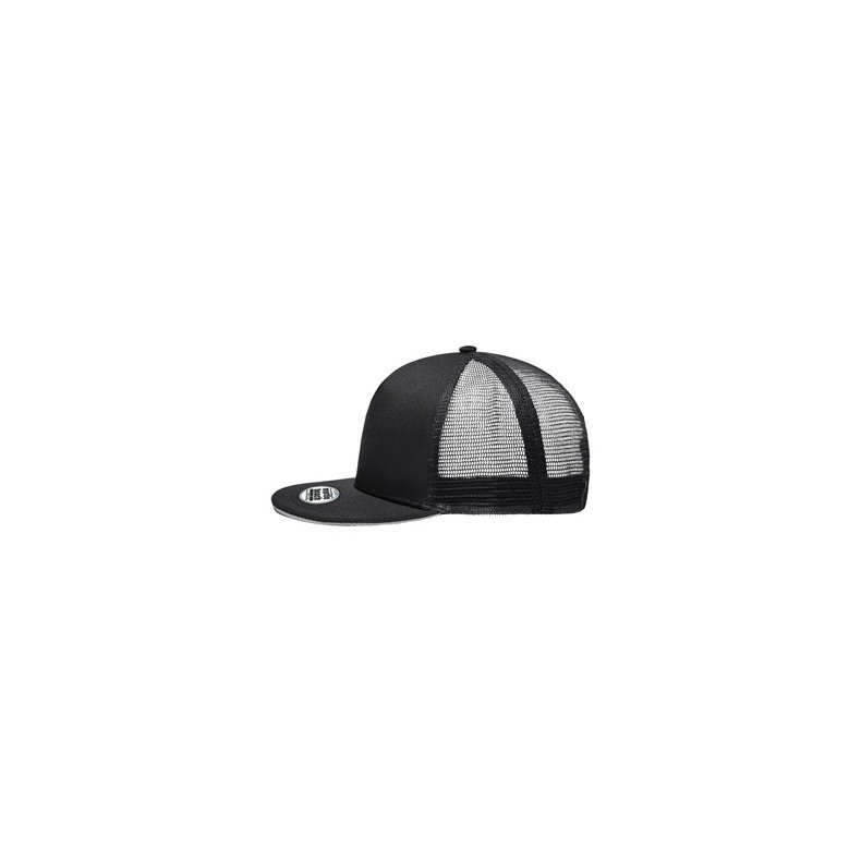 Pro Cap Mesh 5 Panel - Black/Light-Grey